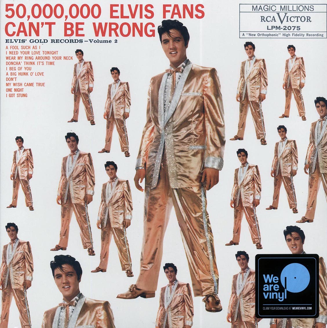 Elvis Presley - 50,000,000 Elvis Fans Can't Be Wrong: Elvis' Gold Records Volume 2 (incl. mp3)