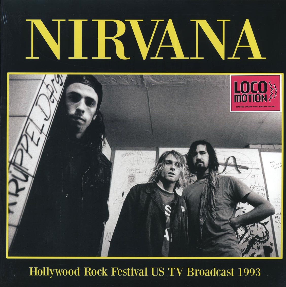 Nirvana - Hollywood Rock Festival US TV Broadcast 1993 (ltd. 300 copies made) (2xLP) (colored vinyl)