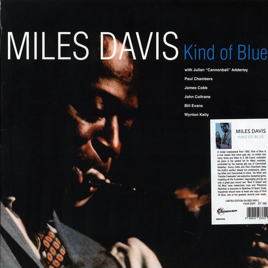 Miles Davis - Kind Of Blue (ltd. 500 copies made) (red vinyl)