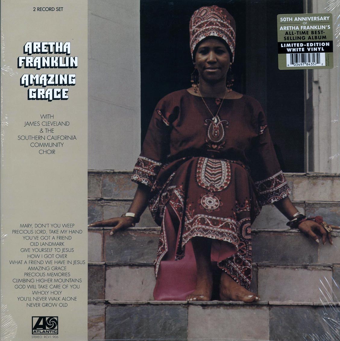 Aretha Franklin - Amazing Grace (50th Anniv. Ed.) (ltd. ed.) (2xLP) (white vinyl)