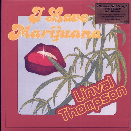 Linval Thompson - I Love Marijuana (ltd. 750 copies made) (180g) (green vinyl) (audiophile)