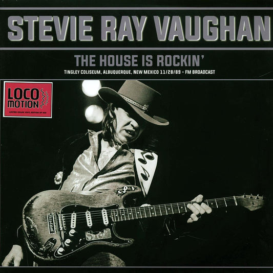 Stevie Ray Vaughan - The House Is Rockin': Tingley Coliseum, Albuquerque, New Mexico 11/28/89 FM Broadcast (ltd. 300 copies made) (colored vinyl)