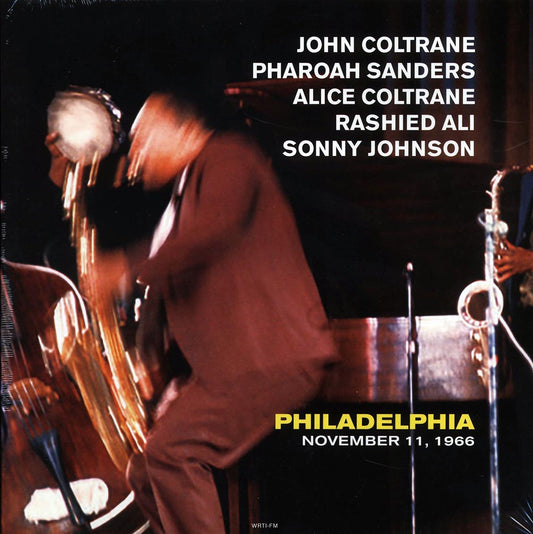 John Coltrane, Pharoah Sandera, Alice Coltrane, Rashied Ali, Sonny Johnson - Live In Philadelphia November 11, 1966 (2xLP) (colored vinyl)