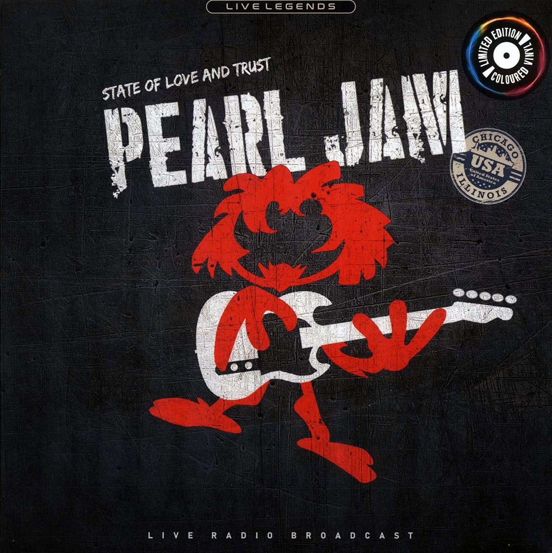 Pearl Jam - State Of Love And Trust: Cabaret Metro, Chicago 28-03-1992 (ltd. ed.) (colored vinyl)