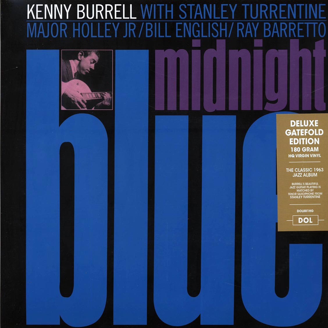 Kenny Burrell - Midnight Blue (+ 3 bonus tracks) (180g) (deluxe edition)