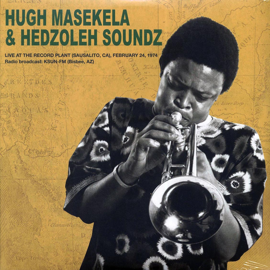 Hugh Masekela & Hedzoleh Soundz - Live At The Record Plant, Sausalito, CA, February 24, 1974 (2xLP)