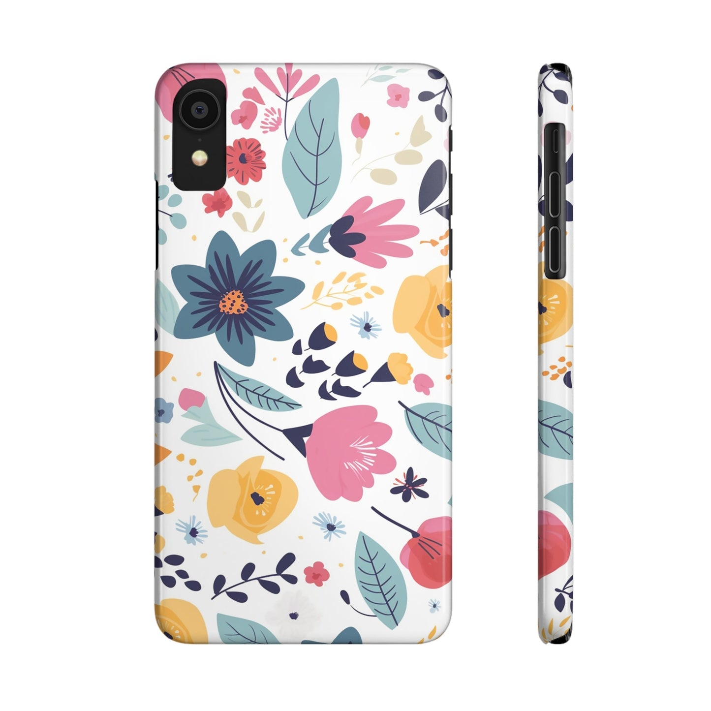 FLOWER PATTERN | Slim iPhone Case