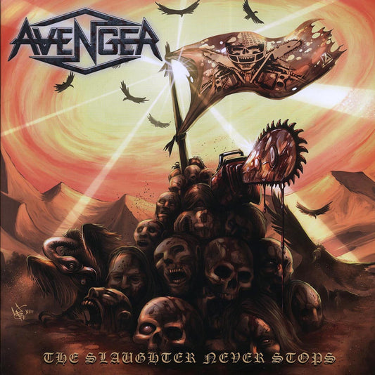 Avenger - The Slaughter Never Stops (ltd. ed.) (red vinyl)