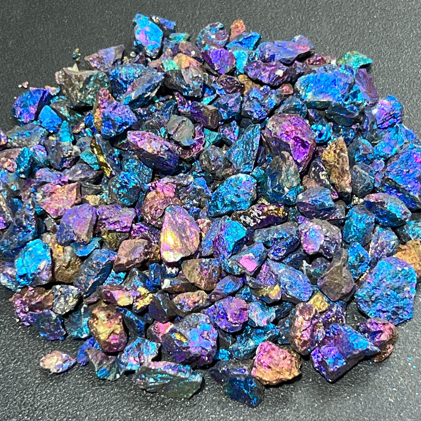 Chalcopyrite Peacock Ore Rough (1 Kilo)( 2.2 LBs) Bulk Wholesale Lot Raw Gemstones