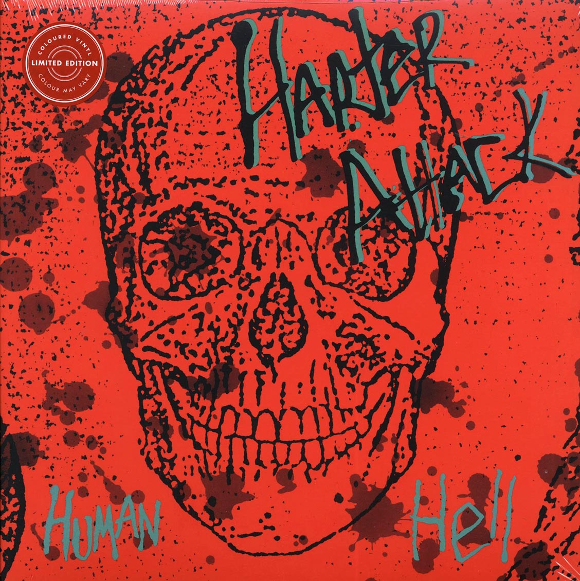 Harter Attack - Human Hell (ltd. ed.) (splatter vinyl)