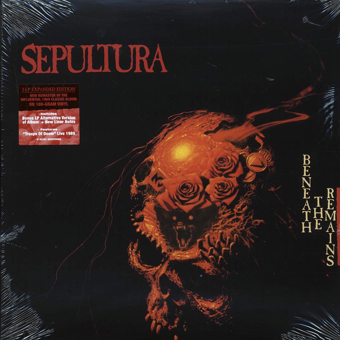 Sepultura - Beneath The Remains (+ 11 bonus tracks) (2xLP) (180g) (remastered)