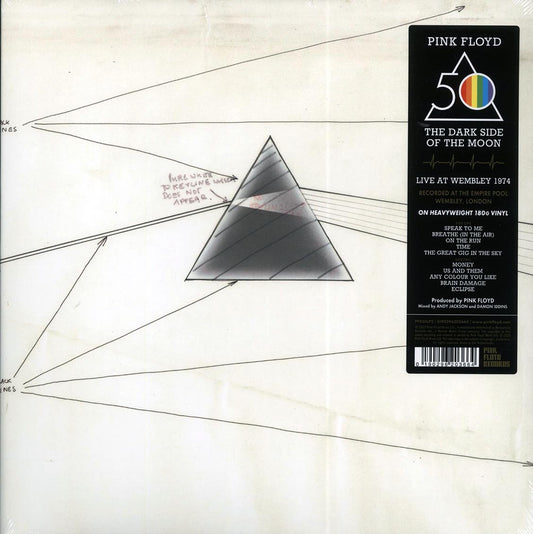 Pink Floyd - Dark Side Of The Moon: Live At Wembley 1974 (50th Anniv. Ed.) (180g)