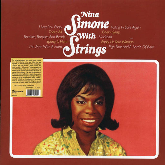 Nina Simone - Nina Simone With Strings (ltd. 500 copies made) (clear vinyl)