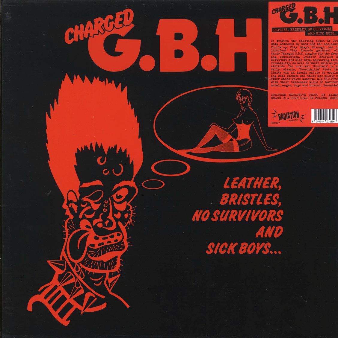 Charged GBH - Leather, Bristles, No Survivors And Sick Boys (ltd. ed.)