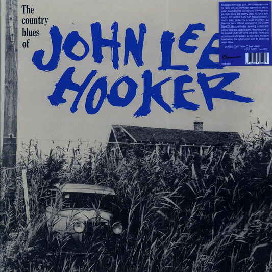 John Lee Hooker - The Country Blues Of John Lee Hooker (ltd. 500 copies made) (clear vinyl)