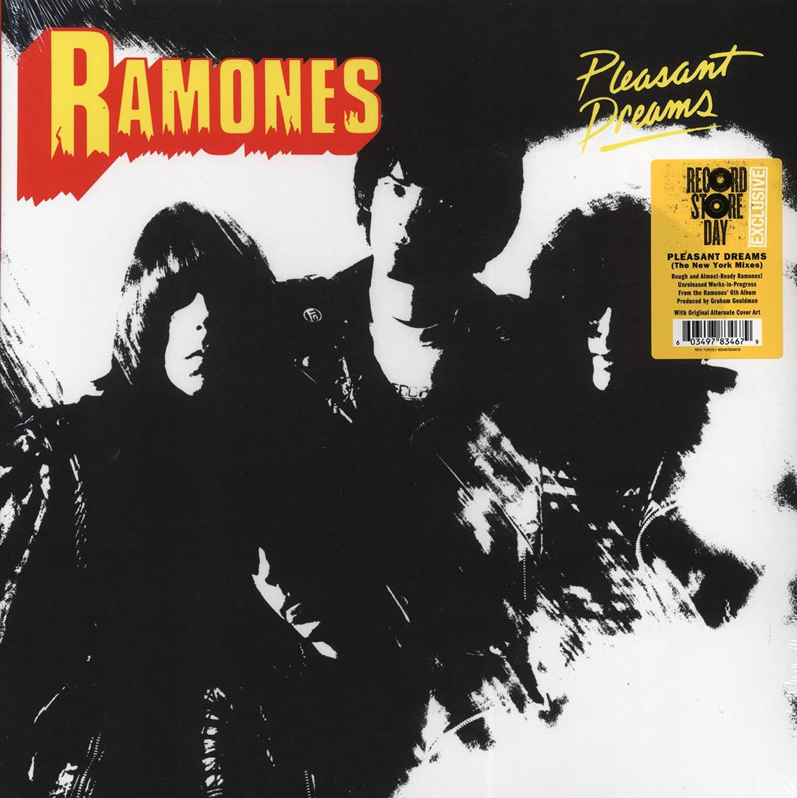 The Ramones - Pleasant Dreams: The New York Mixes (RSD 2023) (ltd. ed.) (yellow vinyl)