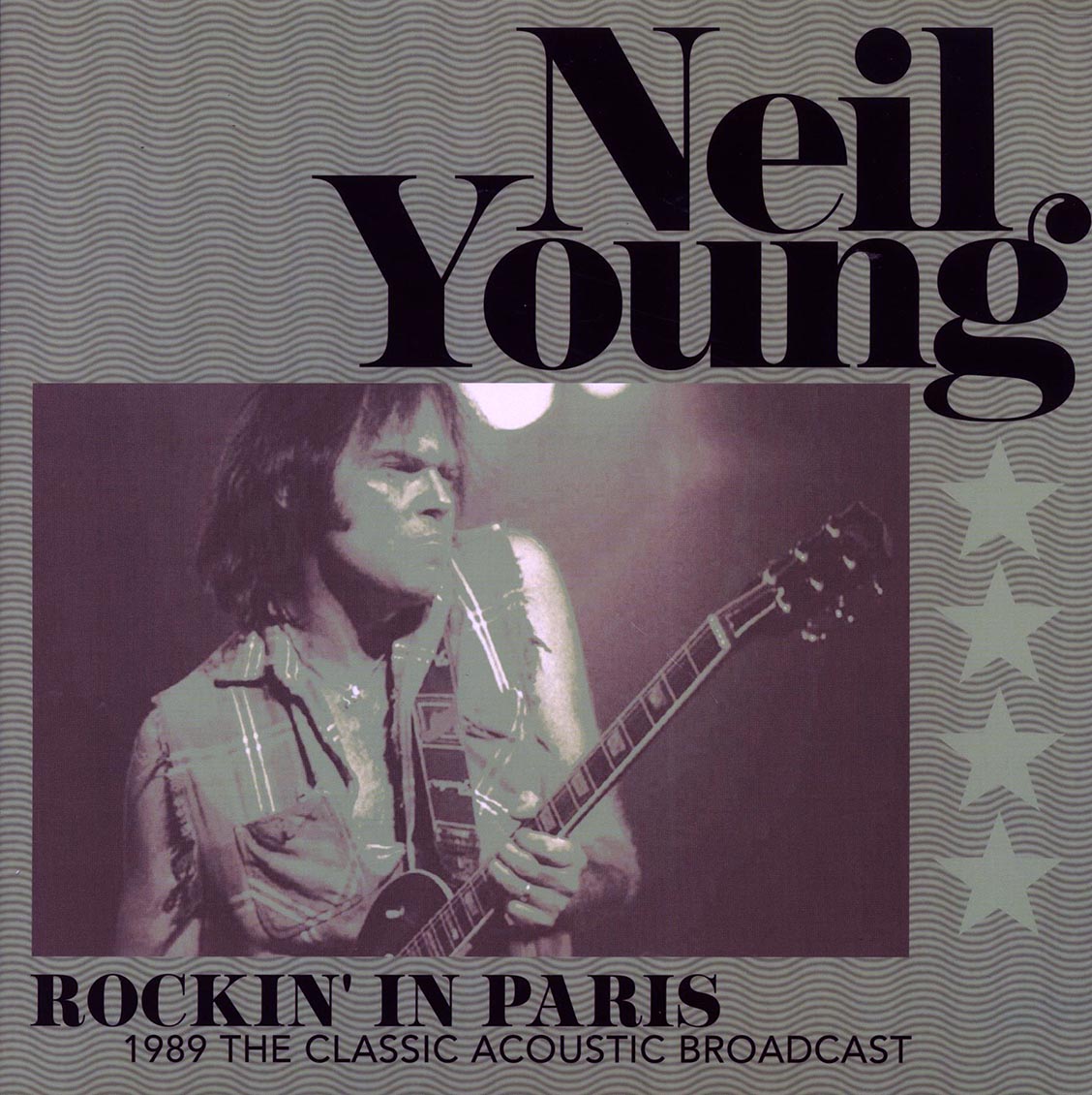 Neil Young - Rockin' In Paris: 1989 The Classic Acoustic Broadcast (ltd. 500 copies made) (green vinyl)