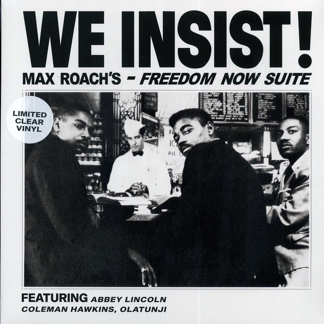 Max Roach - We Insist! Max Roach's Freedom Now Suite (ltd. 300 copies made) (clear vinyl)