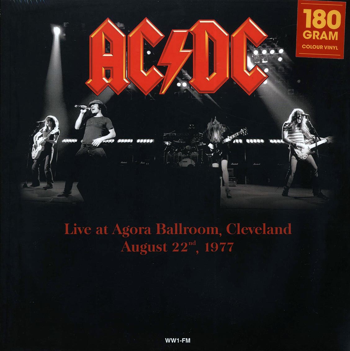 AC/DC - Live At Agora Ballroom, Cleveland August 22nd 1977 (180g) (orange vinyl)