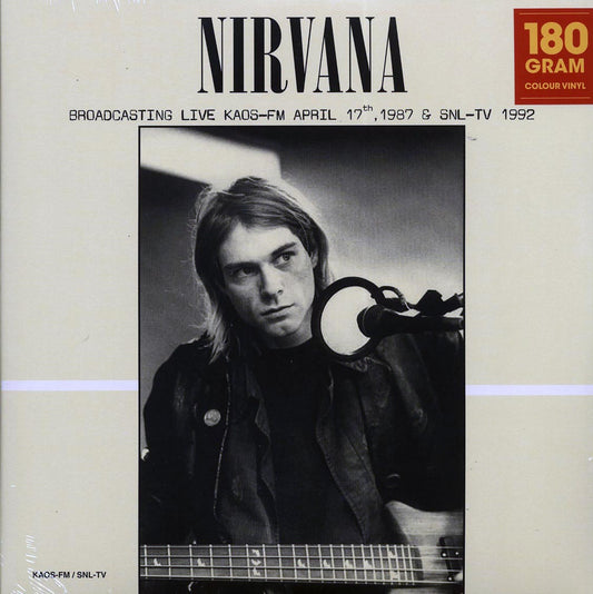 Nirvana - Broadcasting Live KAOS-FM April 17th, 1987 & SNL-TV 1992 (180g) (green vinyl)