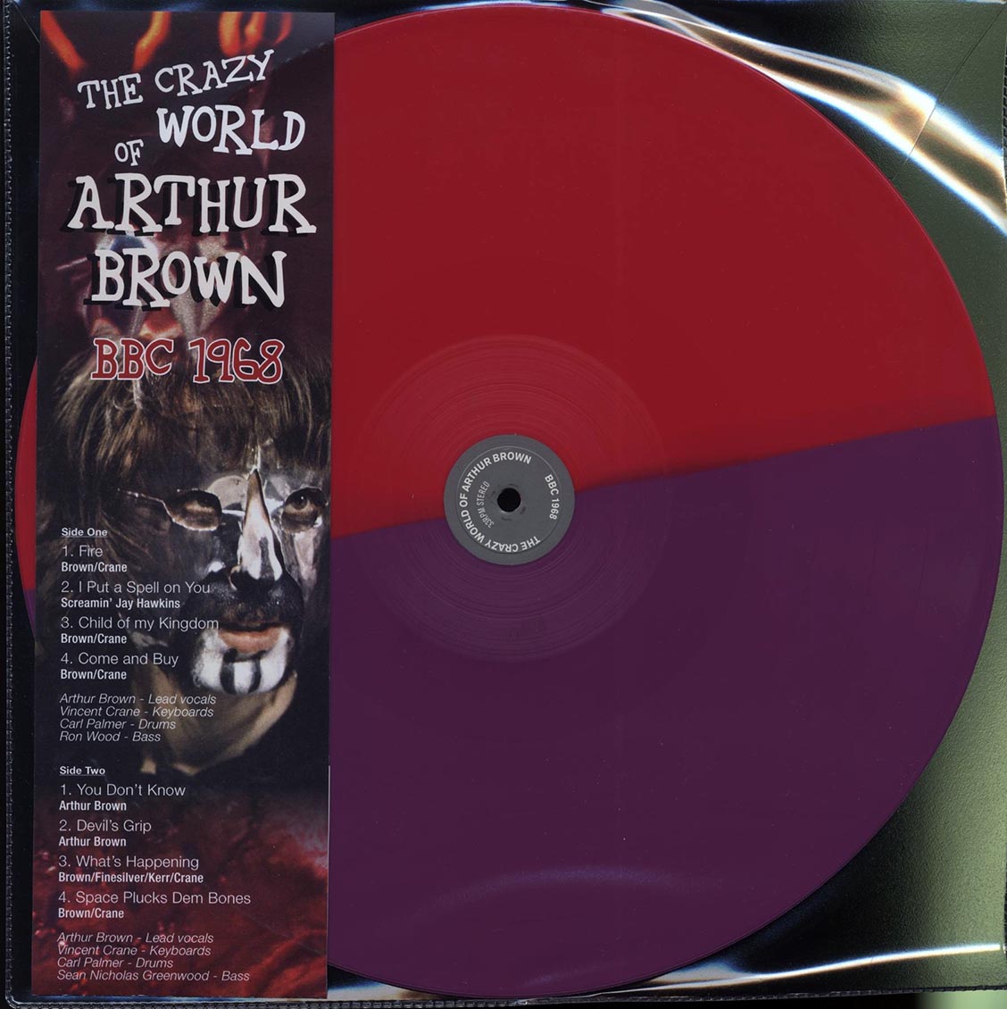 The Crazy World Of Arthur Brown - The Crazy World Of Arthur Brown (colored vinyl)