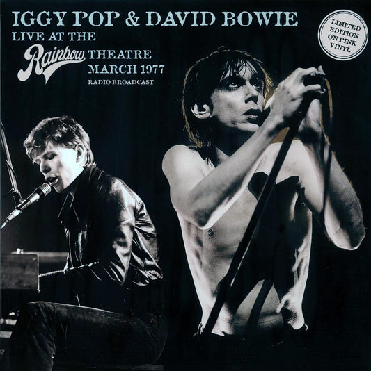 Iggy Pop, David Bowie - Live At The Rainbow Theatre, March 1977 (pink vinyl)