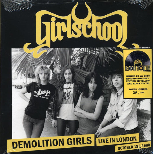 Girlschool - Demolition Girls: Live In London October 1st, 1980 (RSD 2019) (ltd. 500 copies made) (colored vinyl)