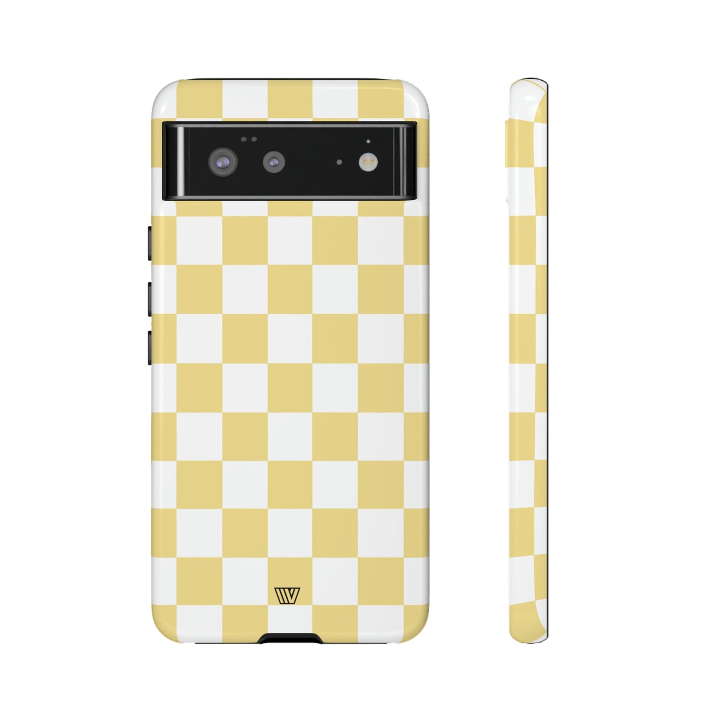 BANANA YELLOW CHECKERBOARD | Tough Phone Case