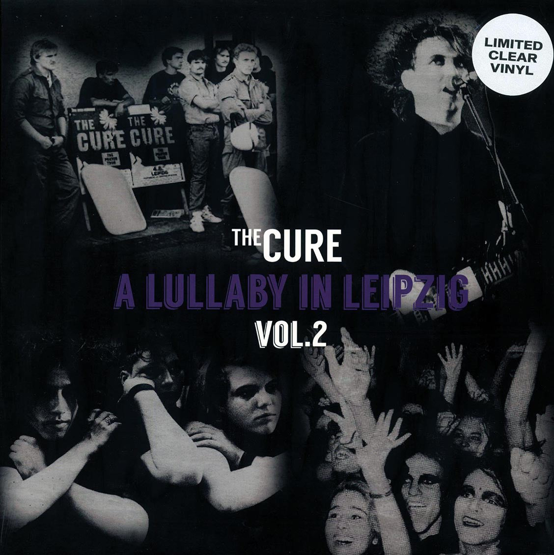 The Cure - A Lullaby In Leipzig Volume 2 (ltd. 500 copies made) (clear vinyl)