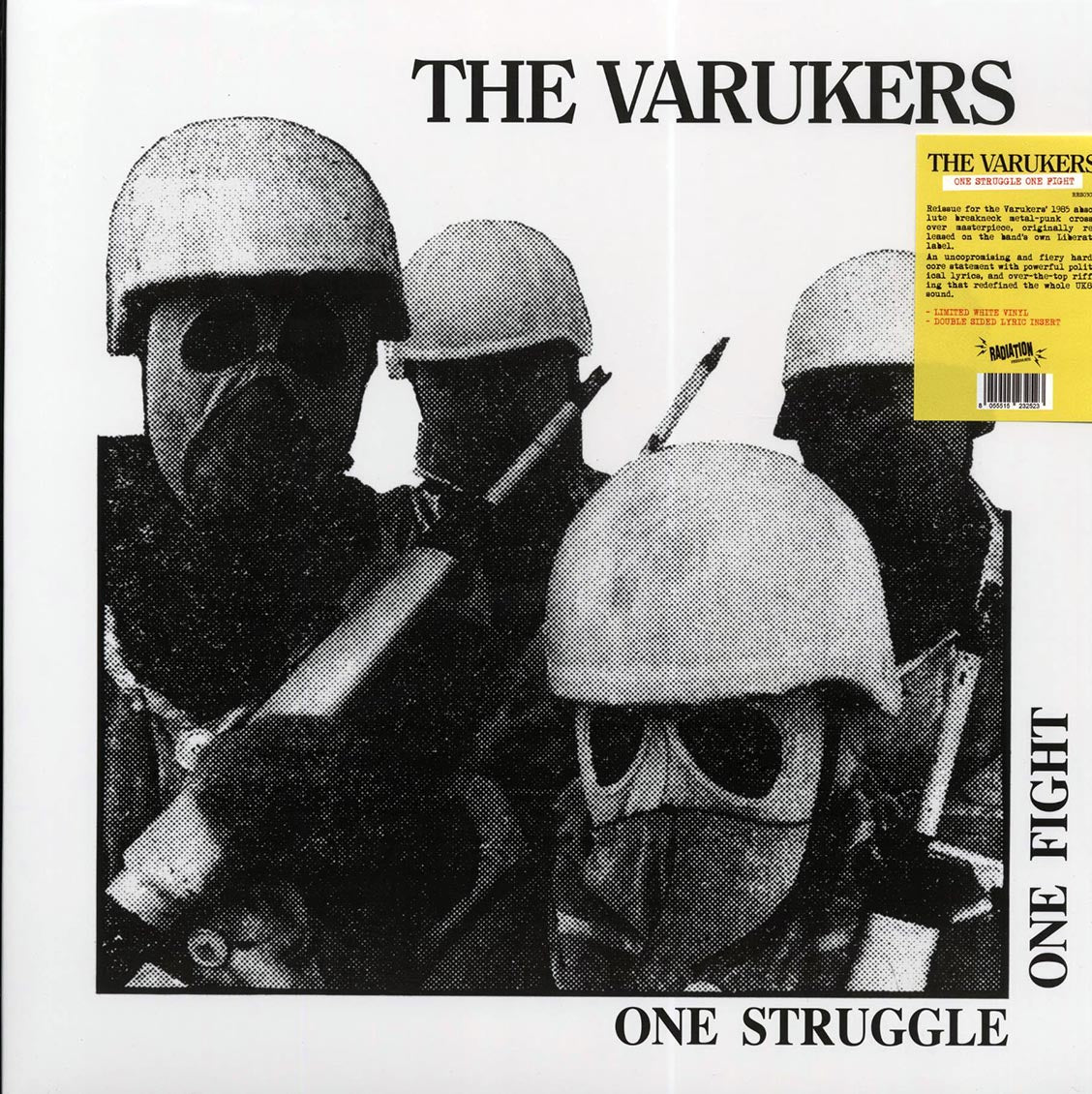 The Varukers - One Struggle One Fight (white vinyl)