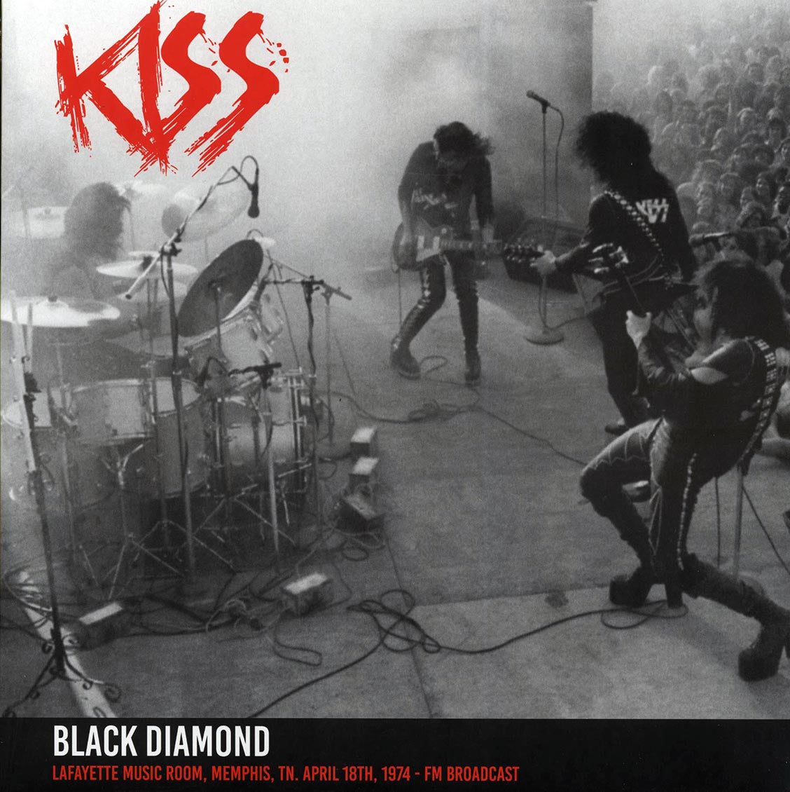 Kiss - Black Diamond: Lafayette Music Room, Memphis, TN, April 18th, 1974 FM Broadcast (ltd. 500 copies made) (pink vinyl)