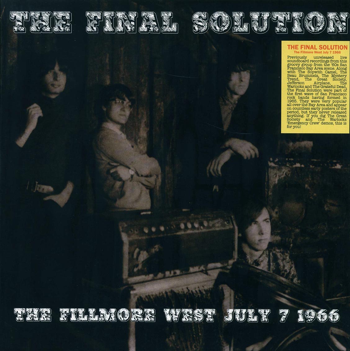 The Final Solution - The Fillmore West July 7 1966