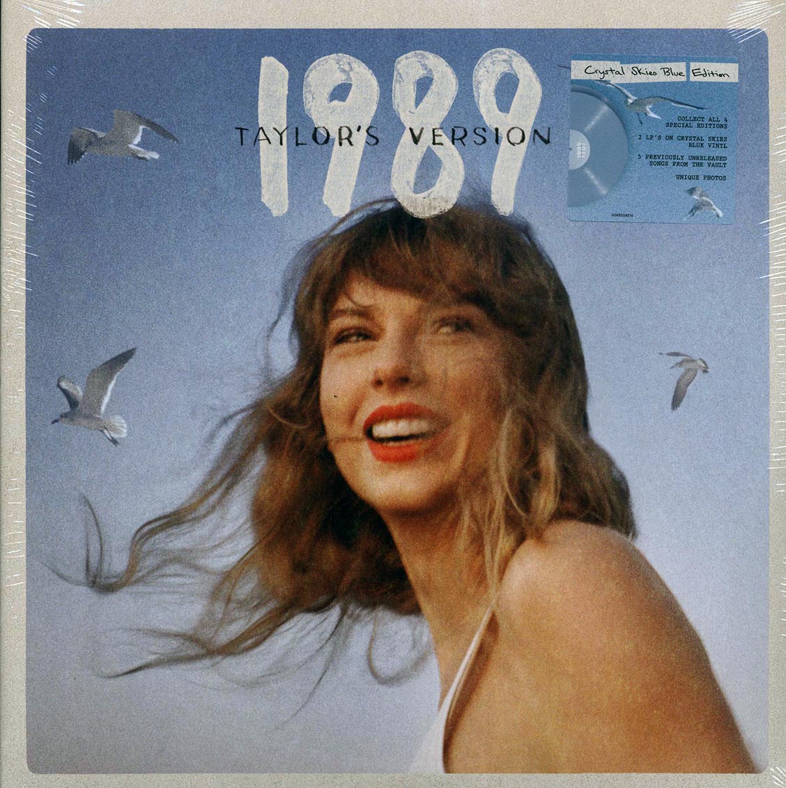 Taylor Swift - 1989 (Taylor's Version) (Crystal Skies Blue Vinyl Edition) (2xLP) (Colored vinyl (crystal skies blue))