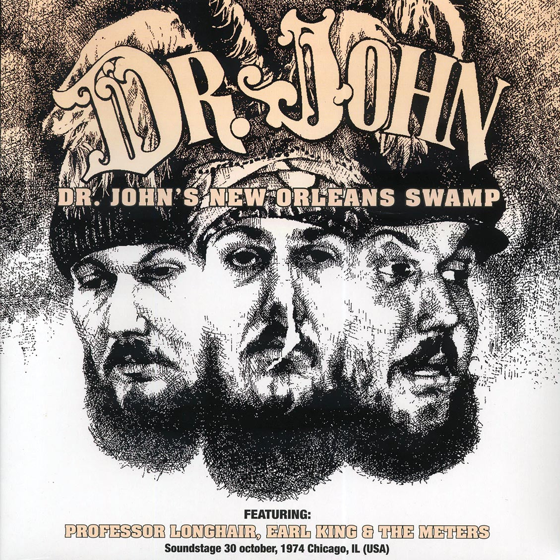 Dr. John, Professor Longhair, Earl King, The Meters - Dr. John's New Orleans Swamp: Soundstage, Chicago, October 30th, 1974 (2xLP)