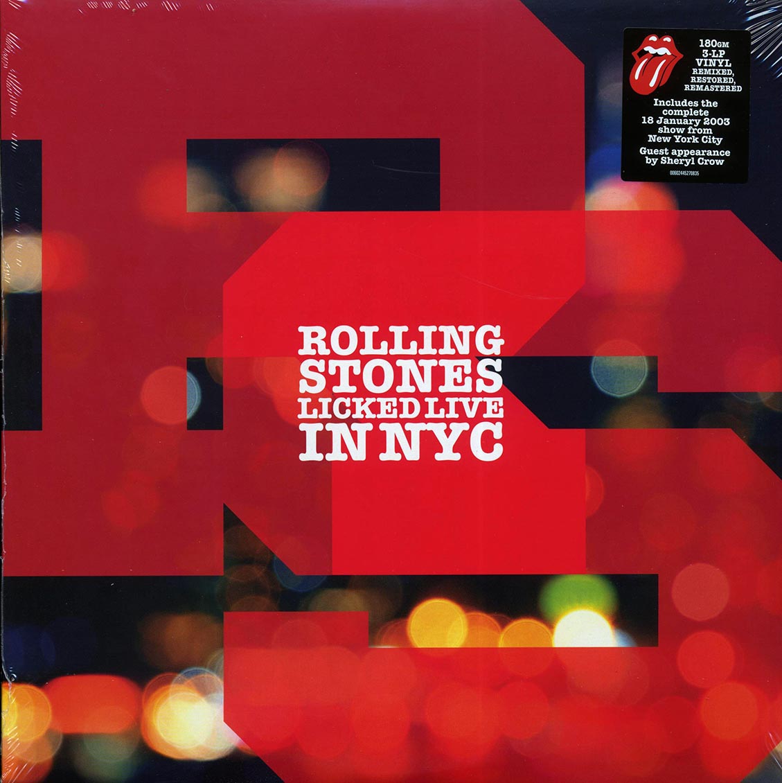 The Rolling Stones - Licked Live In NYC (3xLP) (180g) (remastered)