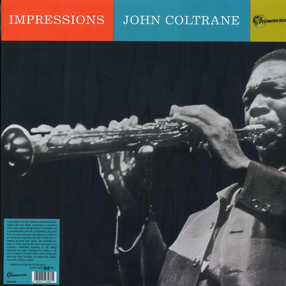 John Coltrane - Impressions (ltd. 500 copies made) (clear vinyl)