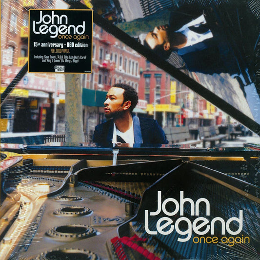 John Legend - Once Again (15th Anniv. Ed.) (RSD 2021) (ltd. ed.) (2xLP) (yellow vinyl)