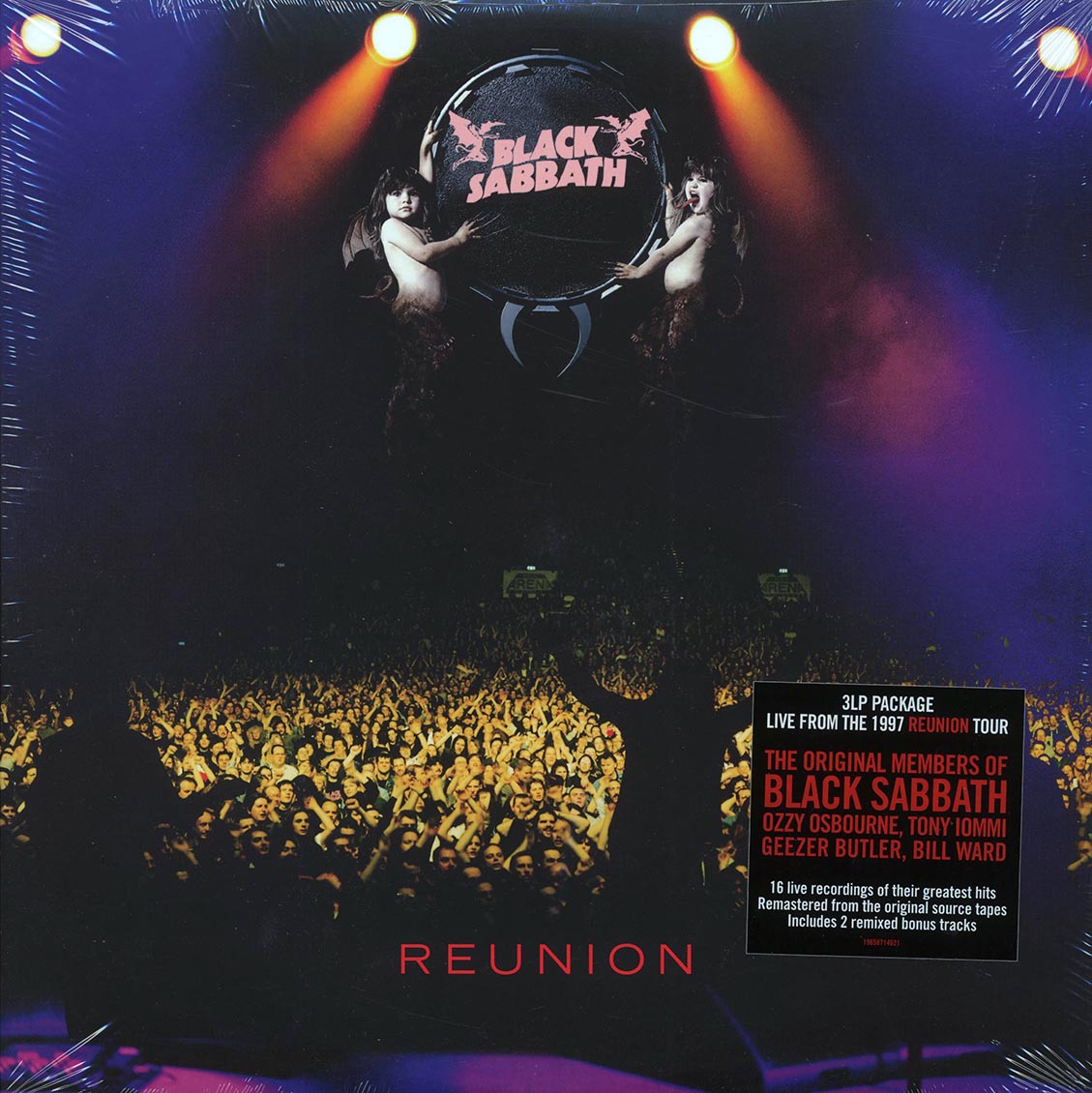 Black Sabbath - Reunion (+ 3 bonus tracks) (3xLP)