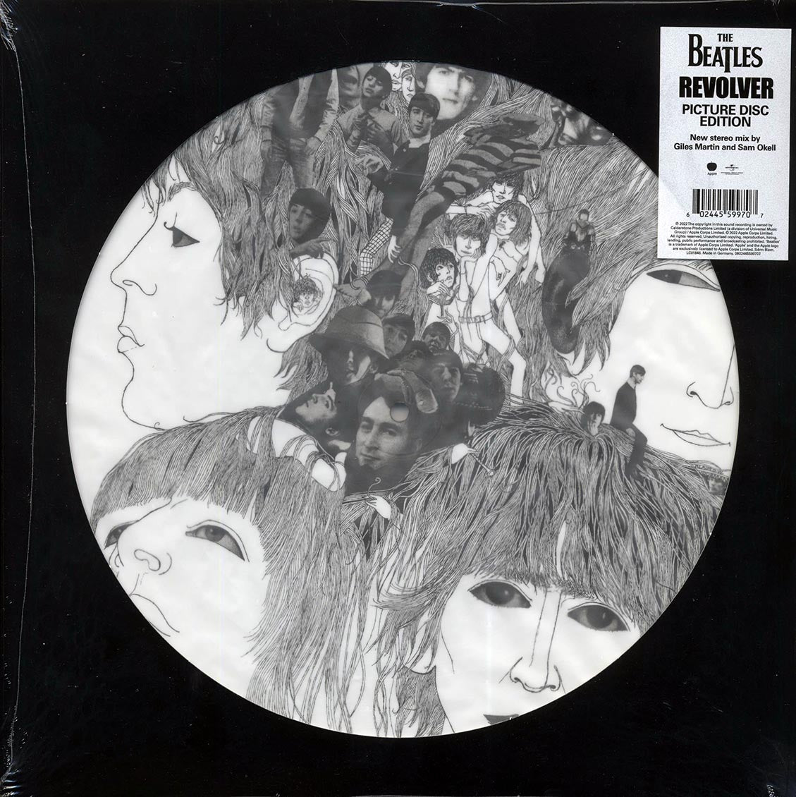 The Beatles - Revolver (die-cut jacket) (stereo) (remastered) (picture disc)