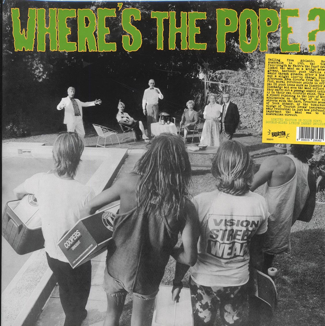 Where's The Pope? - Sunday Afternoon BBQ's (ltd. ed.) (green vinyl)