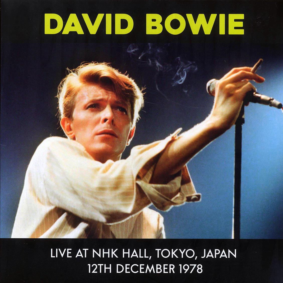 David Bowie - Live At NHK Hall, Tokyo, Japan, 12th December 1978 (ltd. 500 copies made) (pink vinyl)