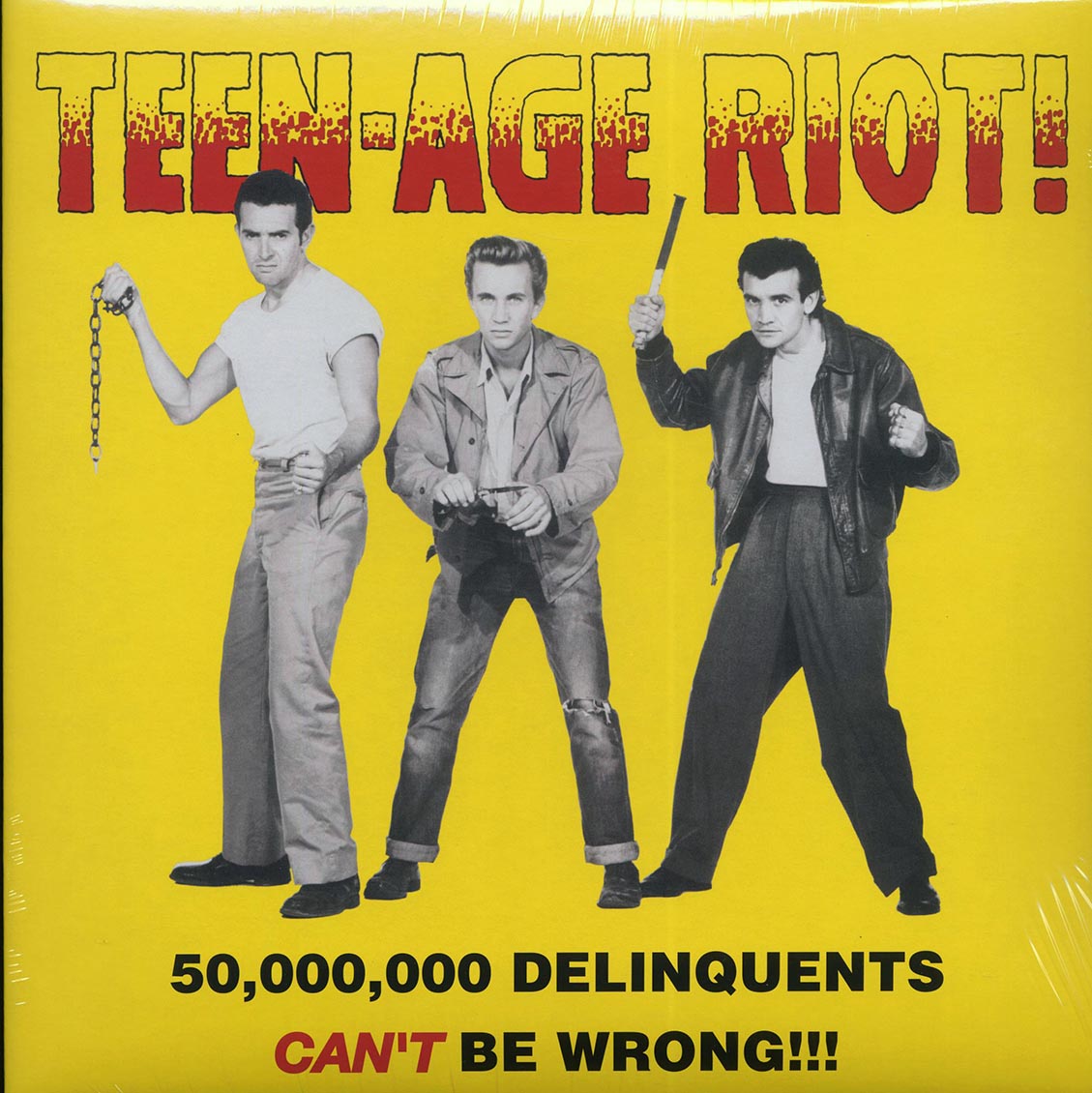 Portuguese Joe, Savoys, Reggie Perkins, TV Slim, Etc. - Teen-Age Riot! 50,000,000 Delinquints Can't Be Wrong!