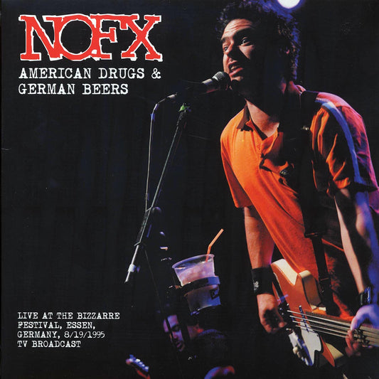 NOFX - American Drugs & German Beers: Live At The Bizzarre Festival, Essen, Germany, 8/19/1995 TV Broadcast (ltd. 500 copies made) (pink vinyl)