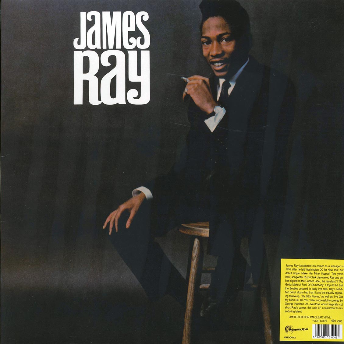 James Ray - James Ray (ltd. 500 copies made) (clear vinyl)