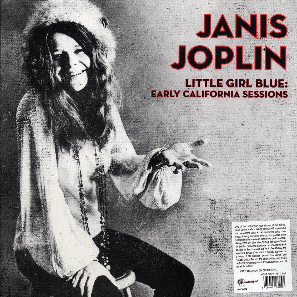 Janis Joplin - Little Girl Blue: Early California Sessions (ltd. 500 copies made) (clear vinyl)