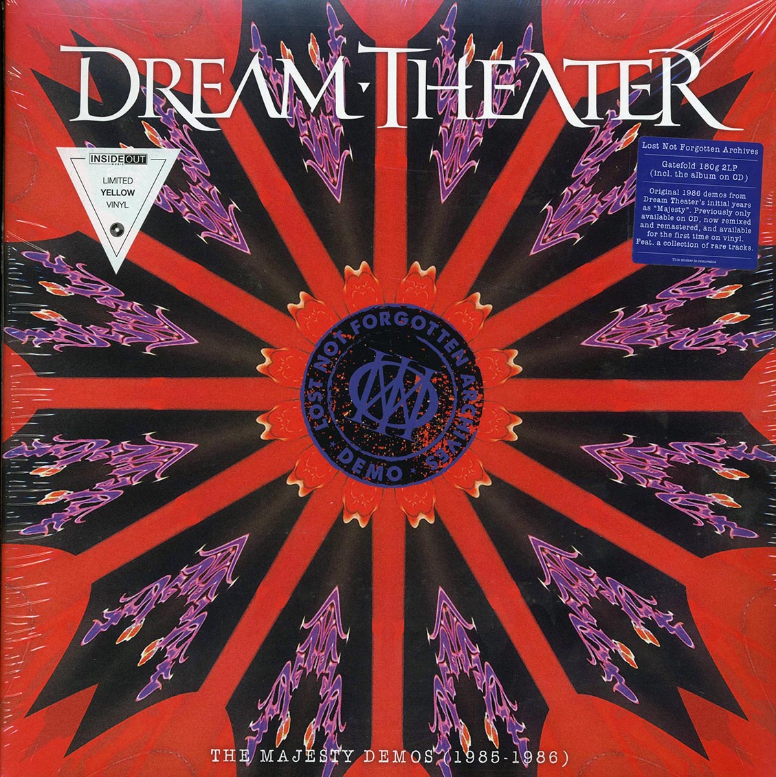 Dream Theater - The Majesty Demos 1985-1986 (ltd. ed.) (2xLP) (180g) (yellow vinyl) (remastered) (incl. CD)