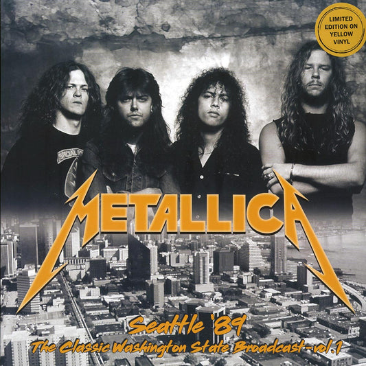 Metallica - Seattle '89 Volume 1: The Classic Washington State Broadcast (ltd. ed.) (2xLP) (yellow vinyl)