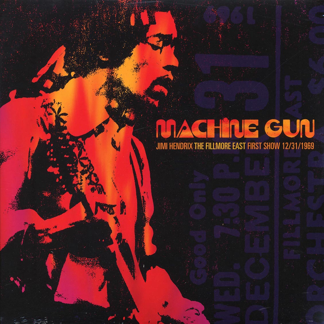 Jimi Hendrix - Machine Gun: The Fillmore East, First Show 12/ 31/ 1969 (2xLP) (180g) (remastered)