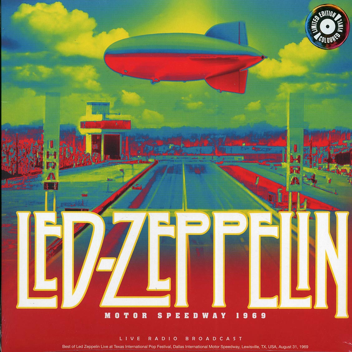 Led Zeppelin - Motor Speedway 1969 (yellow vinyl)