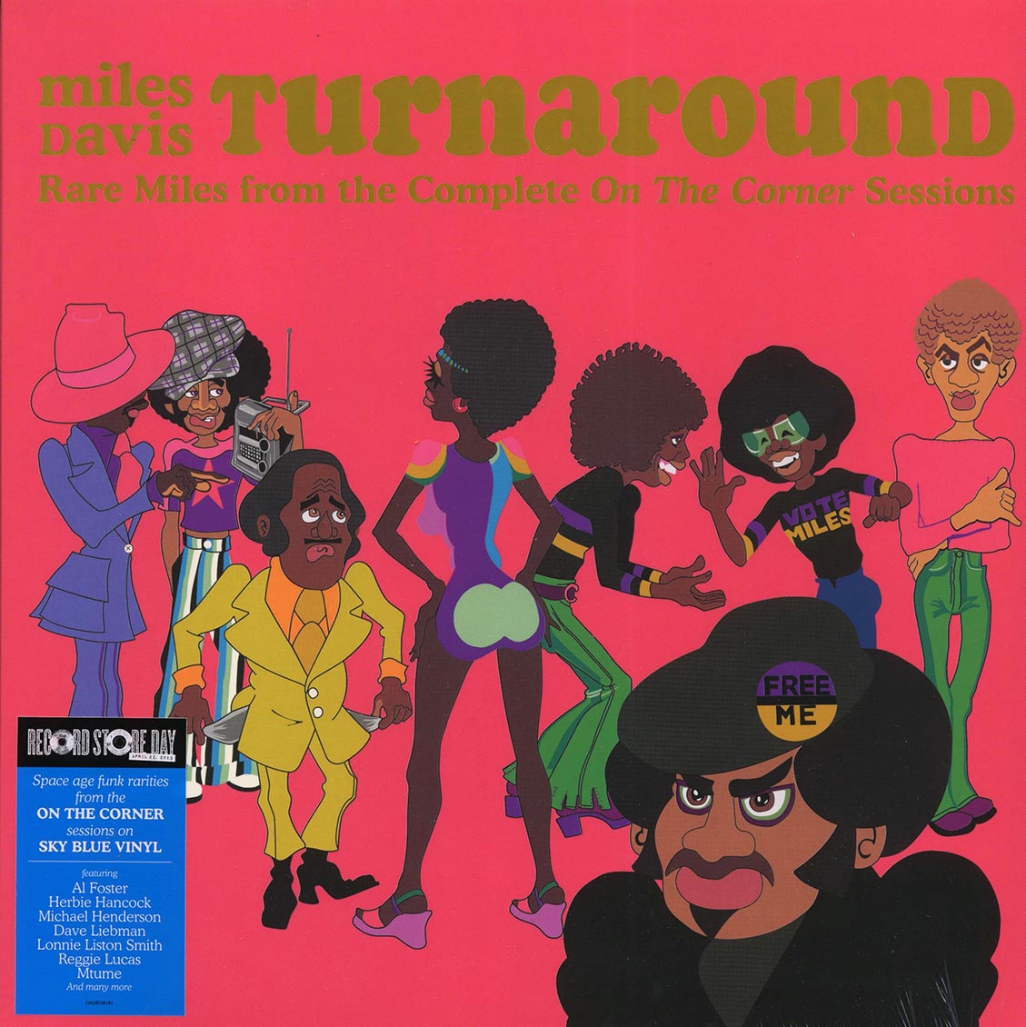 Miles Davis - Turnaround: Rare Miles From The Complete On The Corner Sessions (RSD 2023) (blue vinyl)